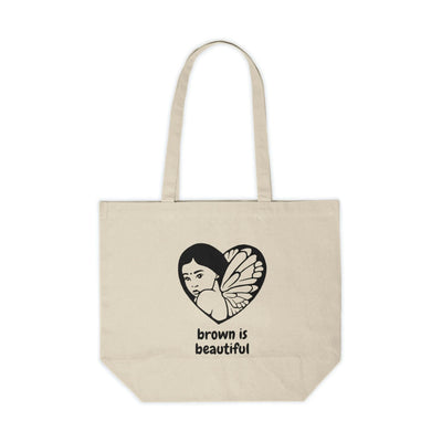 Brown is Beautiful tote  by Every Girl Dolls