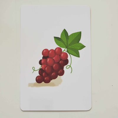 Hindi-English Fruits & Nuts Flash Cards: Best Language Learning Tools