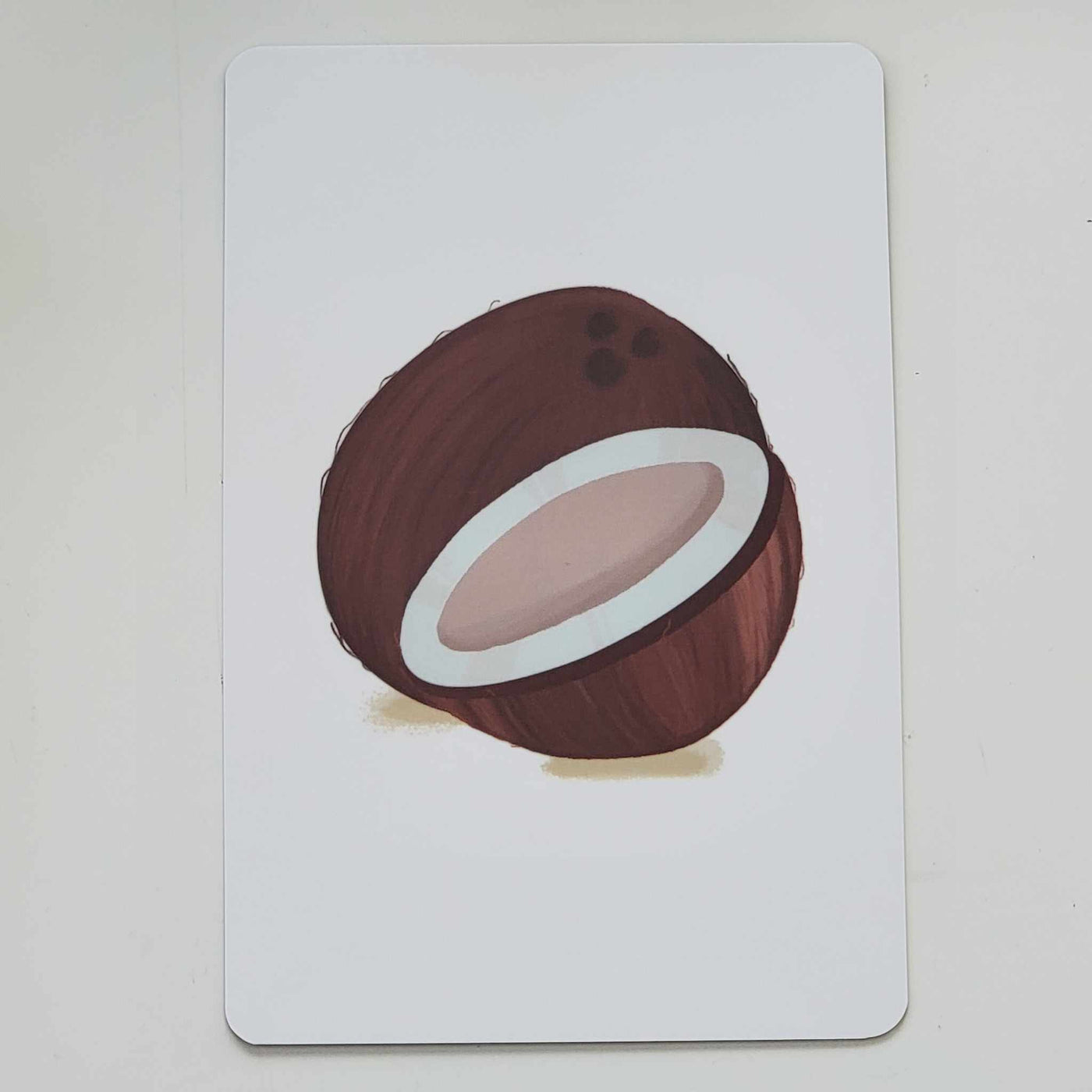 Hindi-English Fruits & Nuts Flash Cards: Best Language Learning Tools