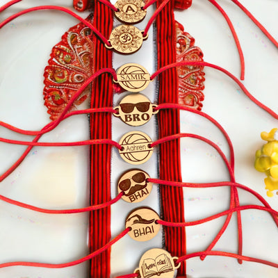 ForeverTies - Rakhi Sunglass Moustache Bhai