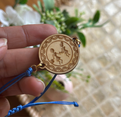 Rakhi Ritual – Warli-Inspired Rakhi