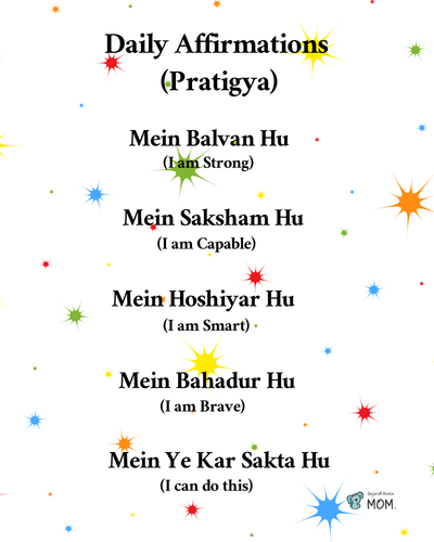 Hindi Bundle with Affirmations