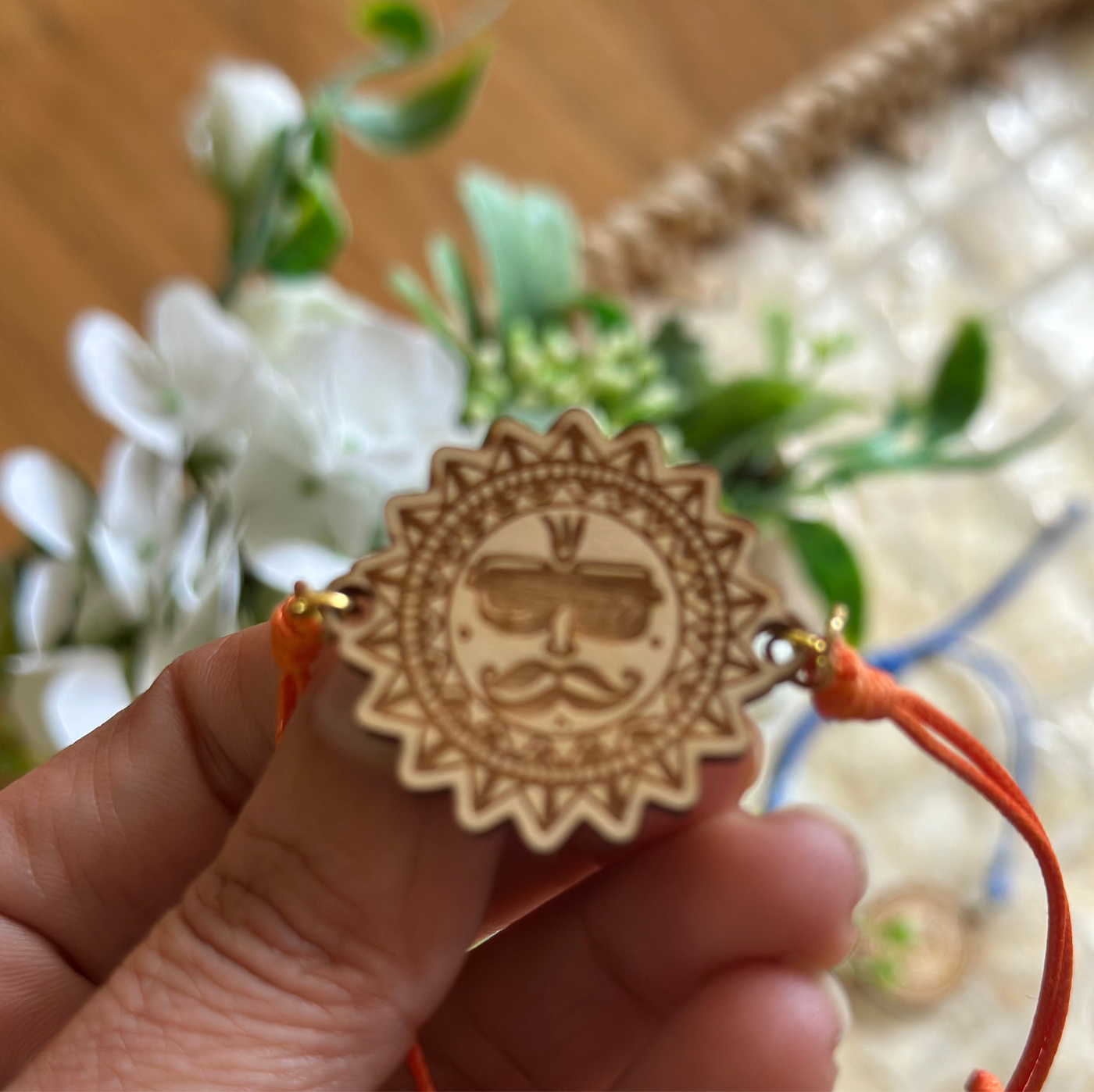 The Cool Sun – Madhubani-Inspired Rakhi