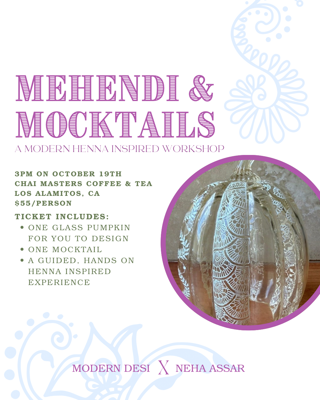 Mehendi & Mocktails - Orange County