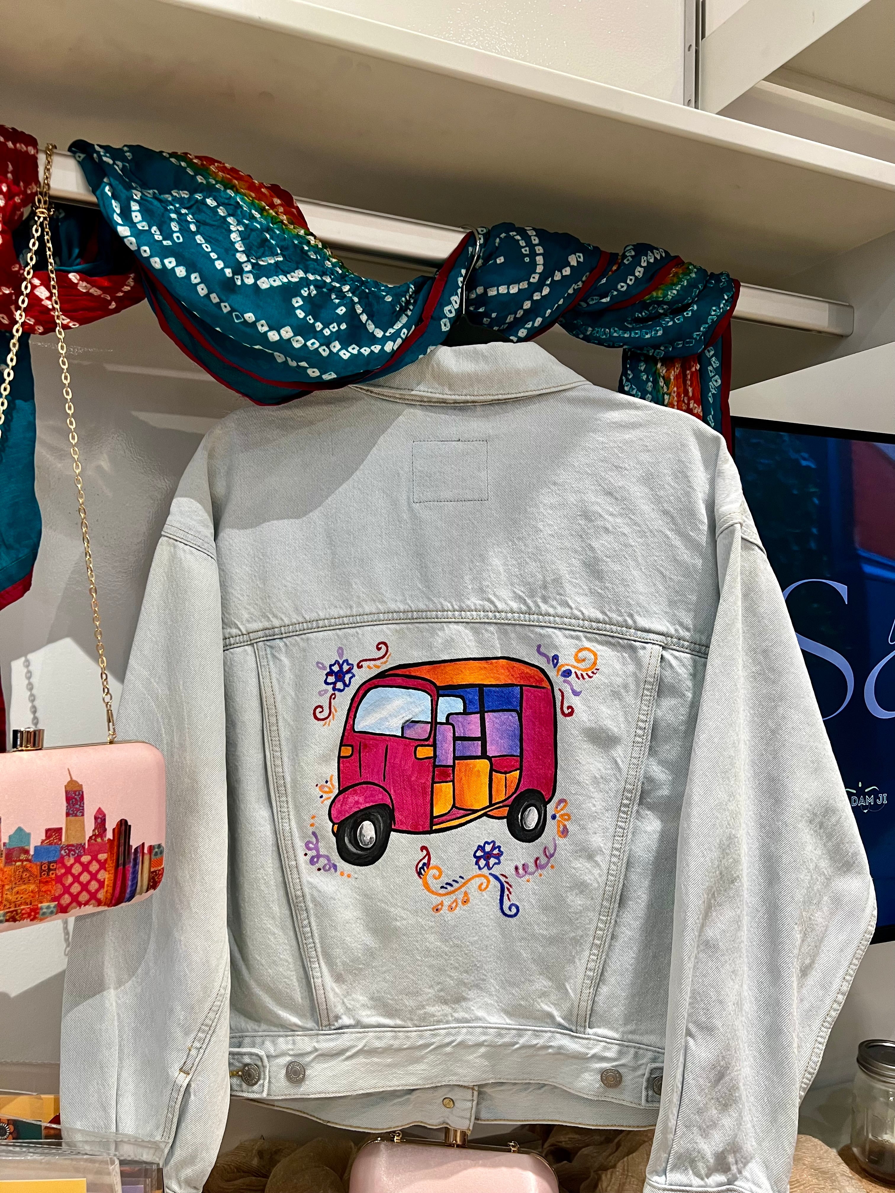 Auto Riksha Denim Jacket – Modern Desi