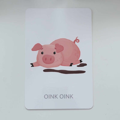 Hindi-English Animals Flash Cards