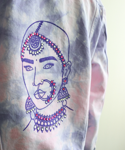 Line Drawing Rani Denim Jacket