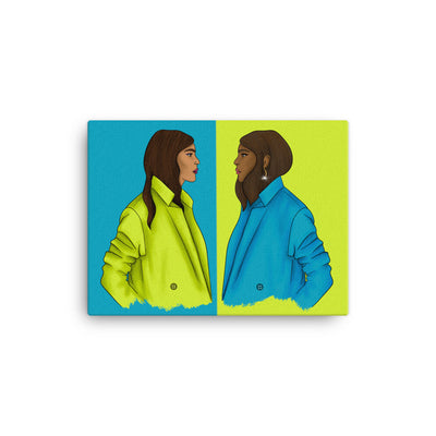 Twin Flame Canvas