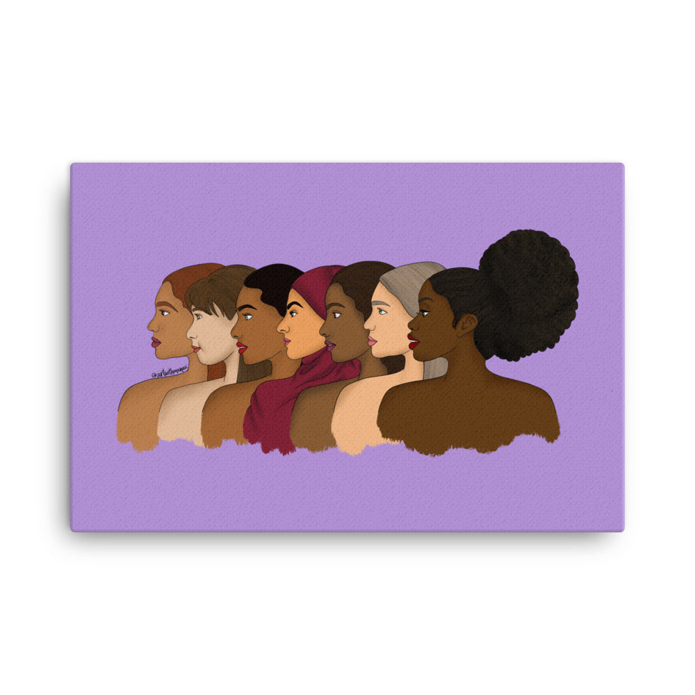 Women Diversity and Inclusion Canvas