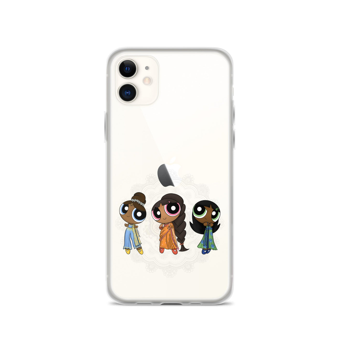 Powerpuff Girls Clear iPhone Case