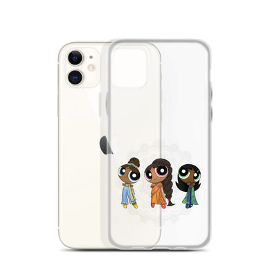 Powerpuff Girls Clear iPhone Case