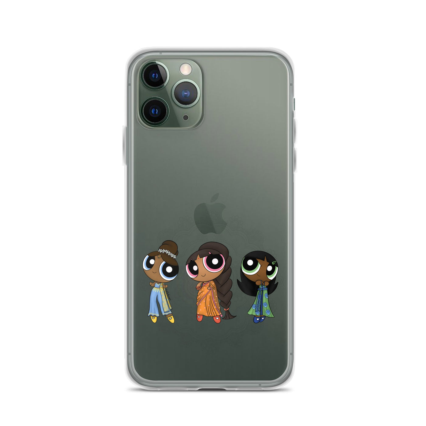 Powerpuff Girls Clear iPhone Case
