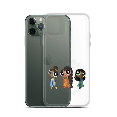 Powerpuff Girls Clear iPhone Case