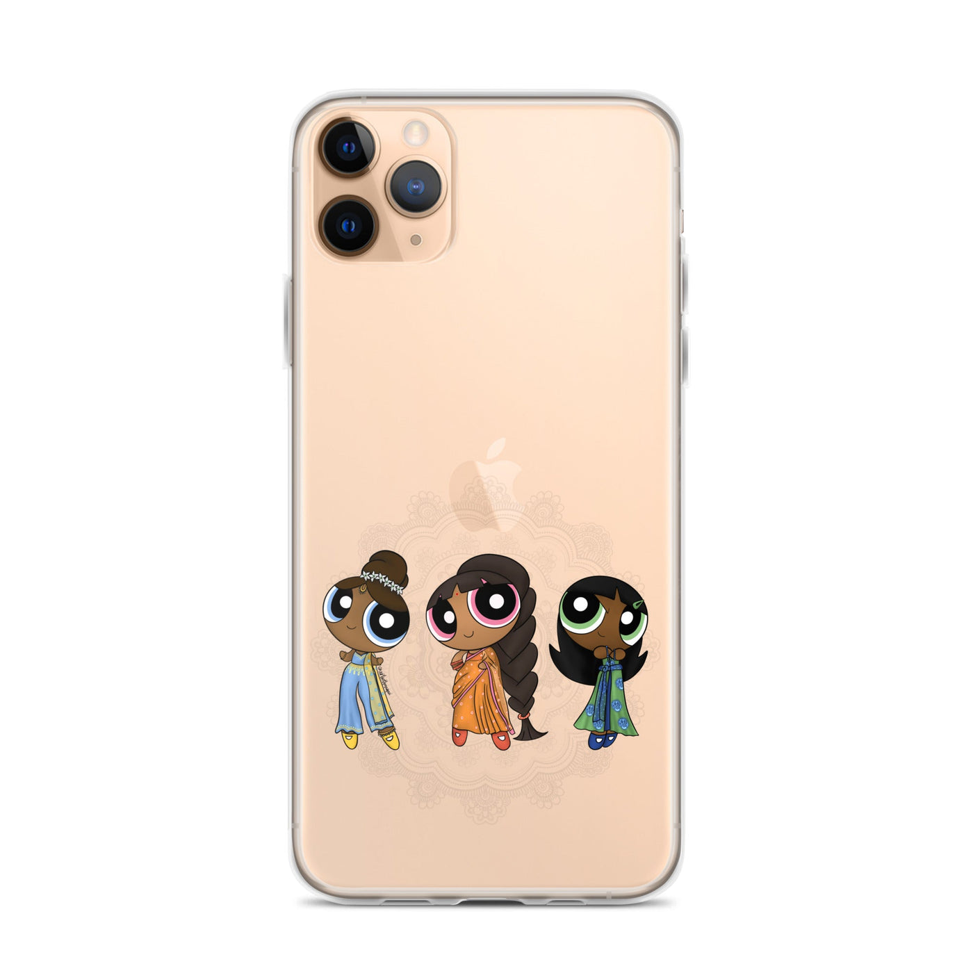Powerpuff Girls Clear iPhone Case