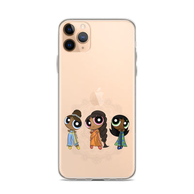 Powerpuff Girls Clear iPhone Case