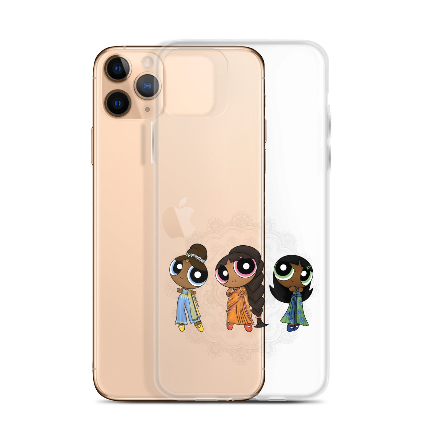 Powerpuff Girls Clear iPhone Case