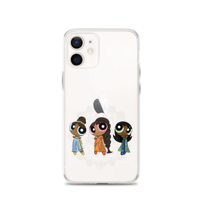 Powerpuff Girls Clear iPhone Case