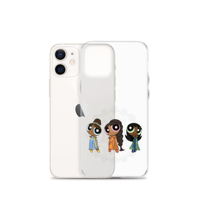 Powerpuff Girls Clear iPhone Case