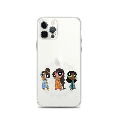 Powerpuff Girls Clear iPhone Case