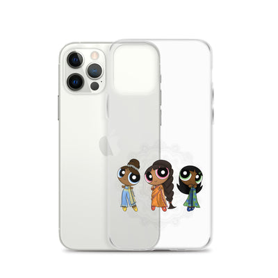 Powerpuff Girls Clear iPhone Case