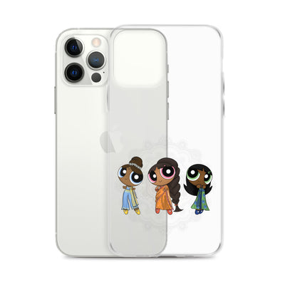 Powerpuff Girls Clear iPhone Case
