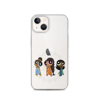 Powerpuff Girls Clear iPhone Case