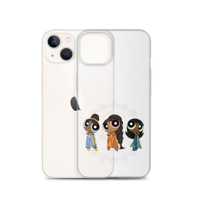 Powerpuff Girls Clear iPhone Case