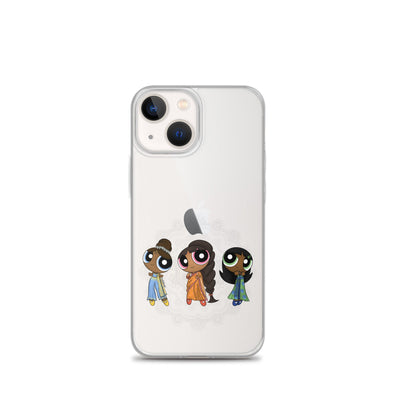 Powerpuff Girls Clear iPhone Case