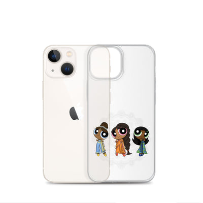 Powerpuff Girls Clear iPhone Case