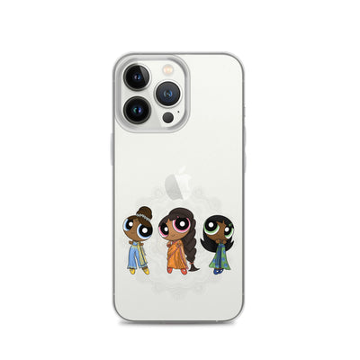 Powerpuff Girls Clear iPhone Case