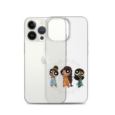 Powerpuff Girls Clear iPhone Case