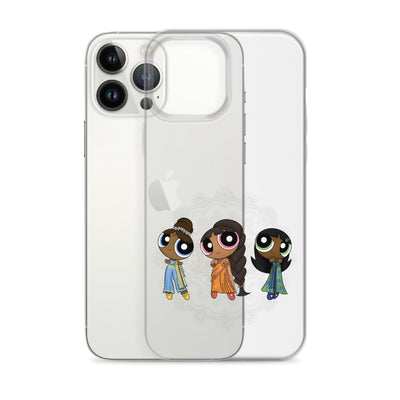 Powerpuff Girls Clear iPhone Case