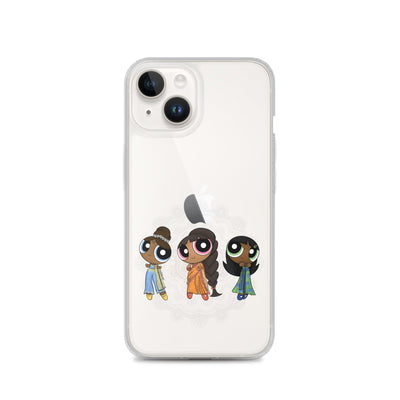 Powerpuff Girls Clear iPhone Case