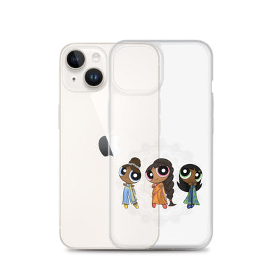 Powerpuff Girls Clear iPhone Case