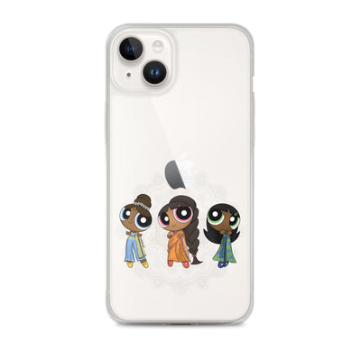 Powerpuff Girls Clear iPhone Case