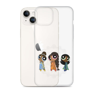 Powerpuff Girls Clear iPhone Case