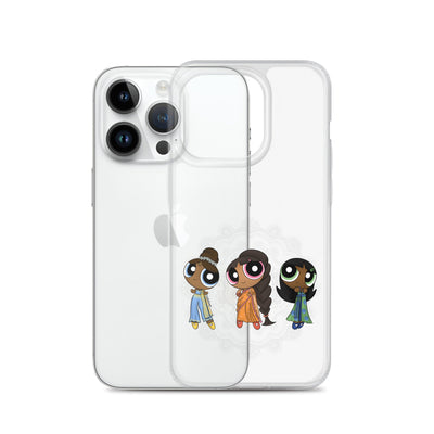 Powerpuff Girls Clear iPhone Case