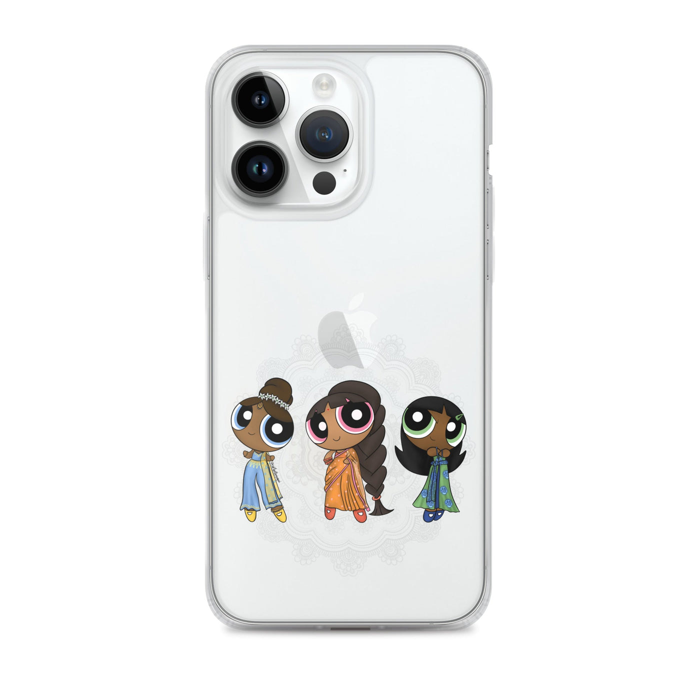 Powerpuff Girls Clear iPhone Case