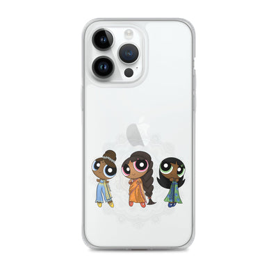 Powerpuff Girls Clear iPhone Case