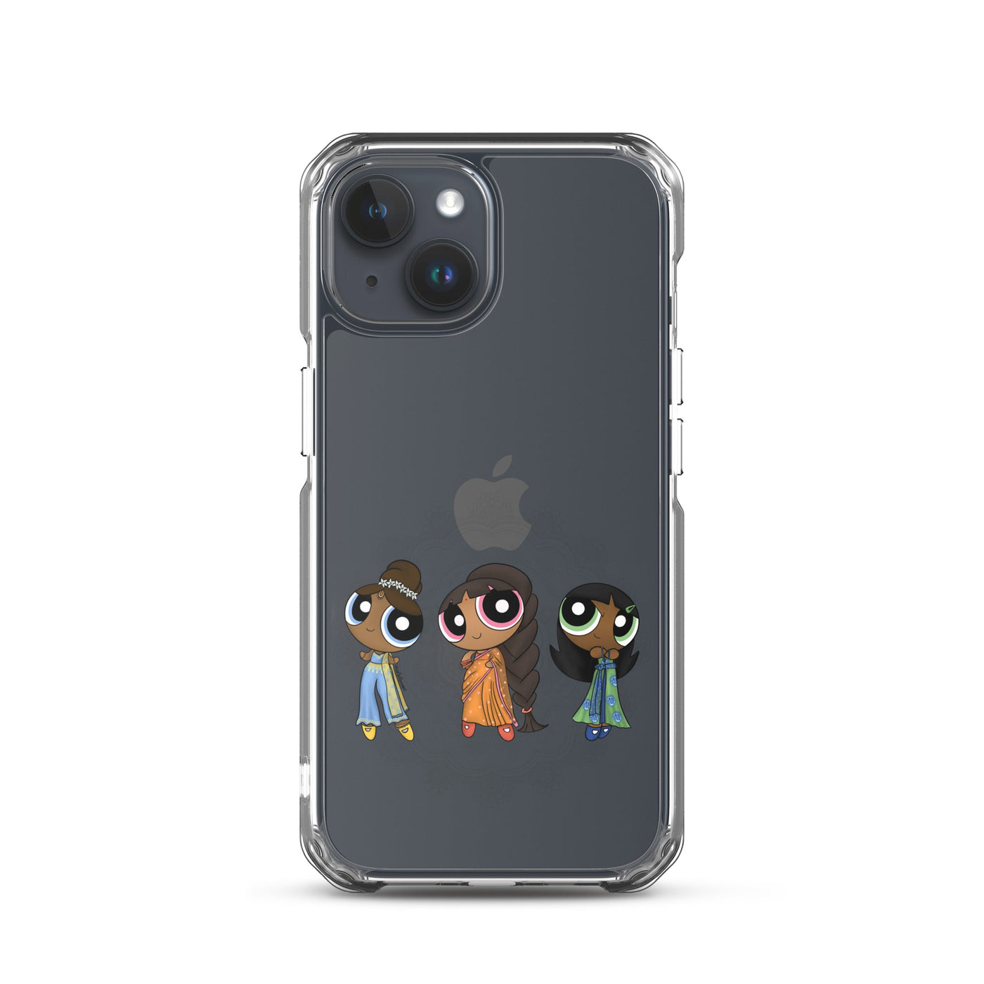 Powerpuff Girls Clear iPhone Case