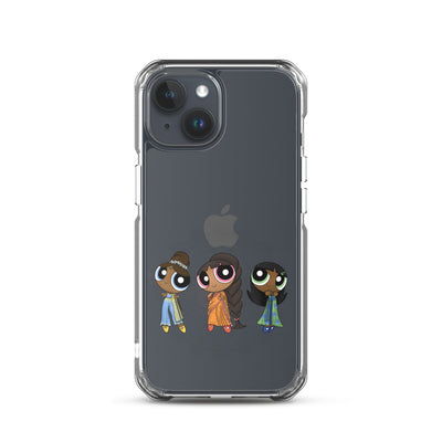 Powerpuff Girls Clear iPhone Case