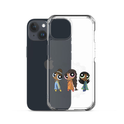 Powerpuff Girls Clear iPhone Case