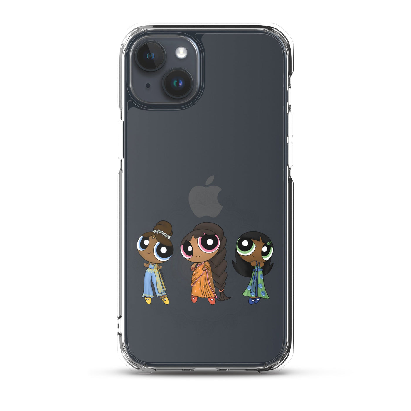 Powerpuff Girls Clear iPhone Case
