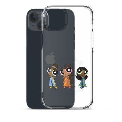 Powerpuff Girls Clear iPhone Case