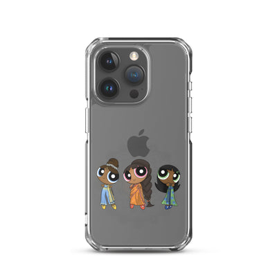 Powerpuff Girls Clear iPhone Case