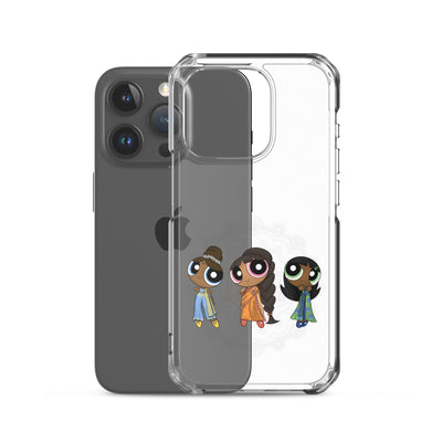 Powerpuff Girls Clear iPhone Case