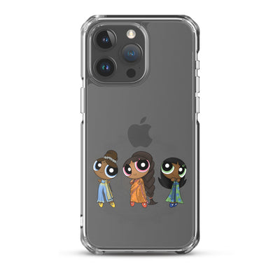 Powerpuff Girls Clear iPhone Case