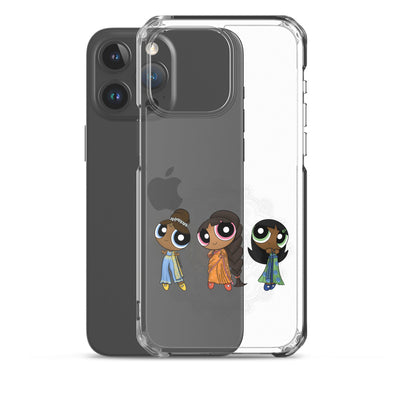 Powerpuff Girls Clear iPhone Case