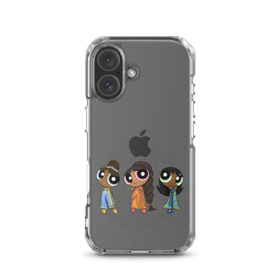 Powerpuff Girls Clear iPhone Case