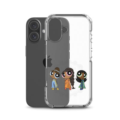 Powerpuff Girls Clear iPhone Case